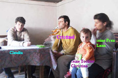Cristinel und Familie